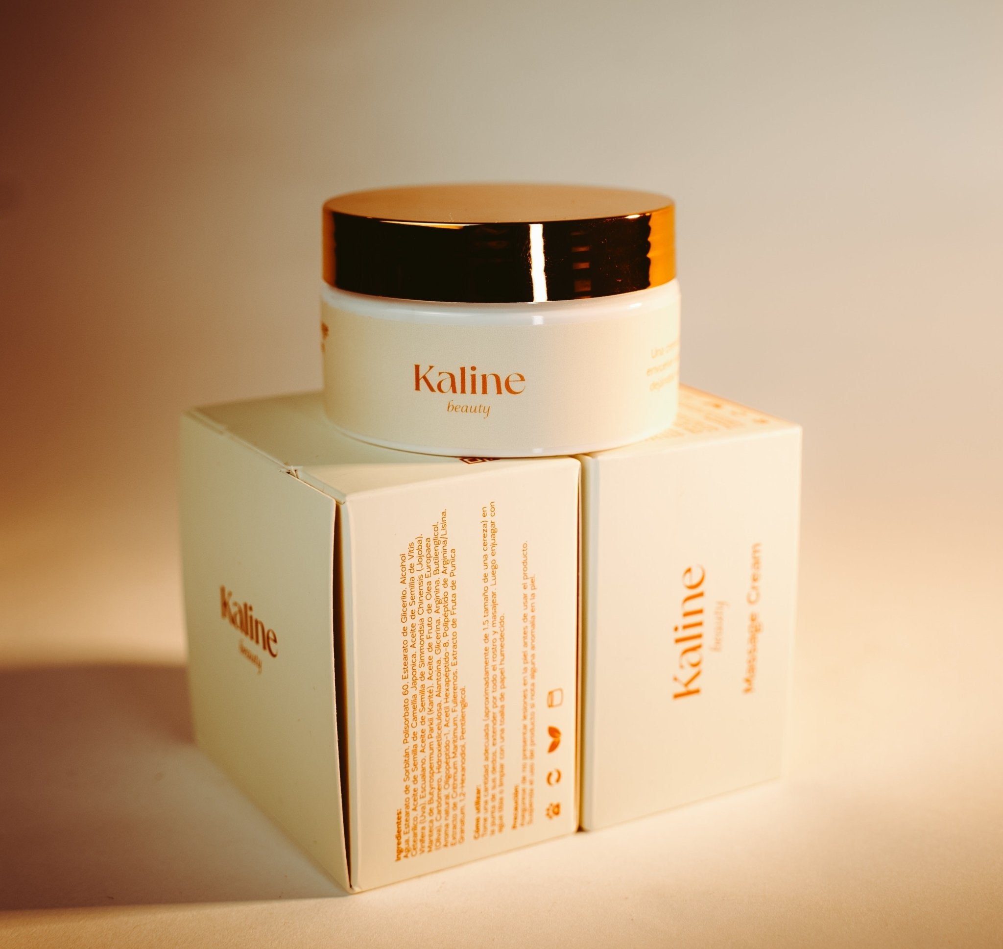 Crema Rejuvenecedora de Masaje Facial - Kaline Beauty